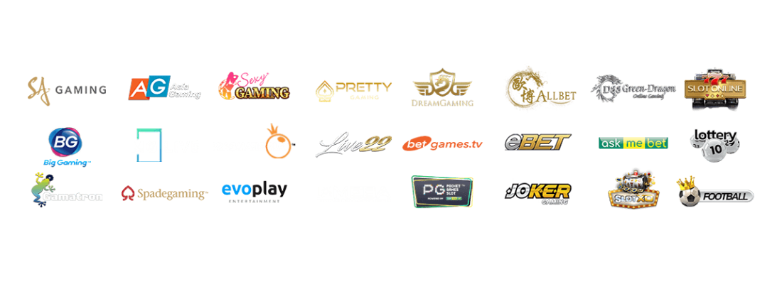 รวมค่ายเกมคาสิโนยอดฮิต